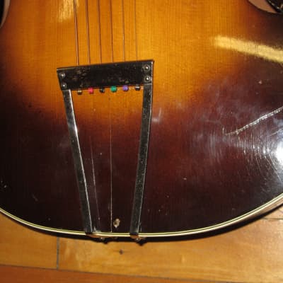 SS Stewart Archtop Guitar 1930s-40s image 5