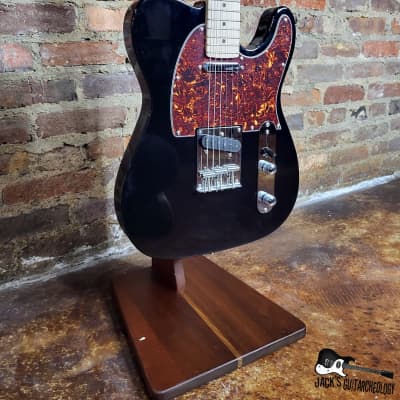 Immagine Nashville Guitar Works NGW125BK T-Style Electric Guitar w/ Maple Fretboard (Black Finish) - 5