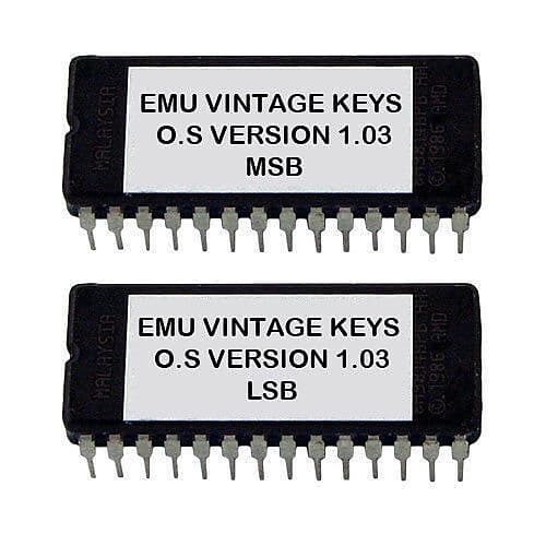E-mu Vintage Keys Version 1.03 firmware latest OS update Upgrade Rom Eprom Emu image 1