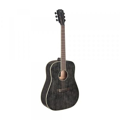 James Neligan YAK-D Yakisugi Series Dreadnought Solid Mahogany Top & Neck 6-String Acoustic Guitar image 8