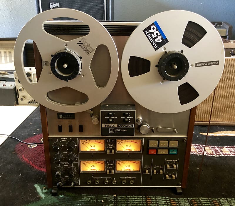 Teac A3440S Simul-Sync 1970's Brown | Reverb