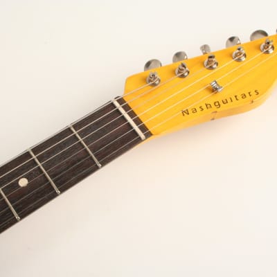 Nash Guitars E-63 Sunburst Double Bound Ash Lollar Pickup image 4