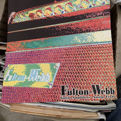 Fulton Webb Amp Brochure for sale