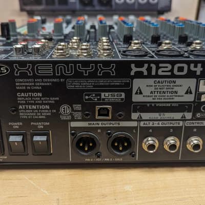Behringer Xenyx X1204USB Mixer with USB Interface | Reverb Canada