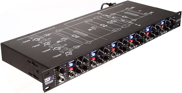 ART Headamp 6 Pro 6 Channel Stereo Rackmount Headphone