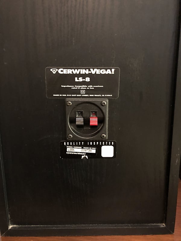 Cerwin vega sale ls8