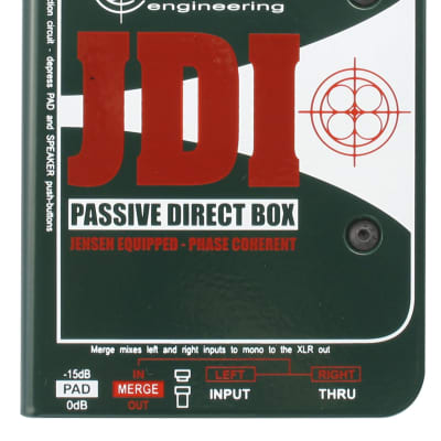 Radial JDI Passive Direct Box | Reverb