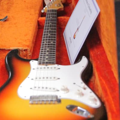 Fender Stratocaster The Neal Schon Collection 1965 Sunburst Provenance included with original case! image 7