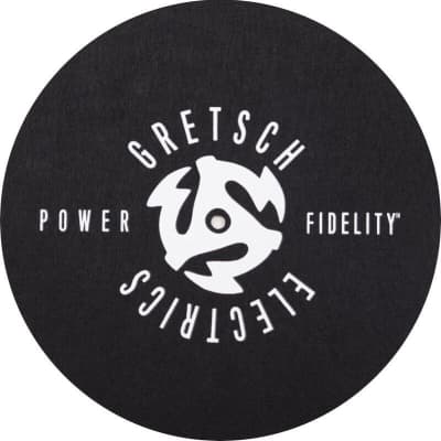922-3345-100 Gretsch Guitars Power & Fidelity 12" Record Slip Mat 9223345100
