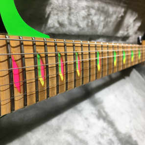 ibanez jem lng lochness green jem 777 1987 green image 12