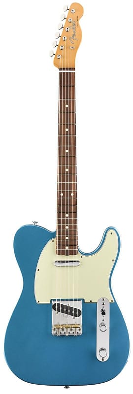 Fender 0149893302 Vintera '60s Telecaster Modified, Pau Ferro Fingerboard - Lake Placid Blue image 1