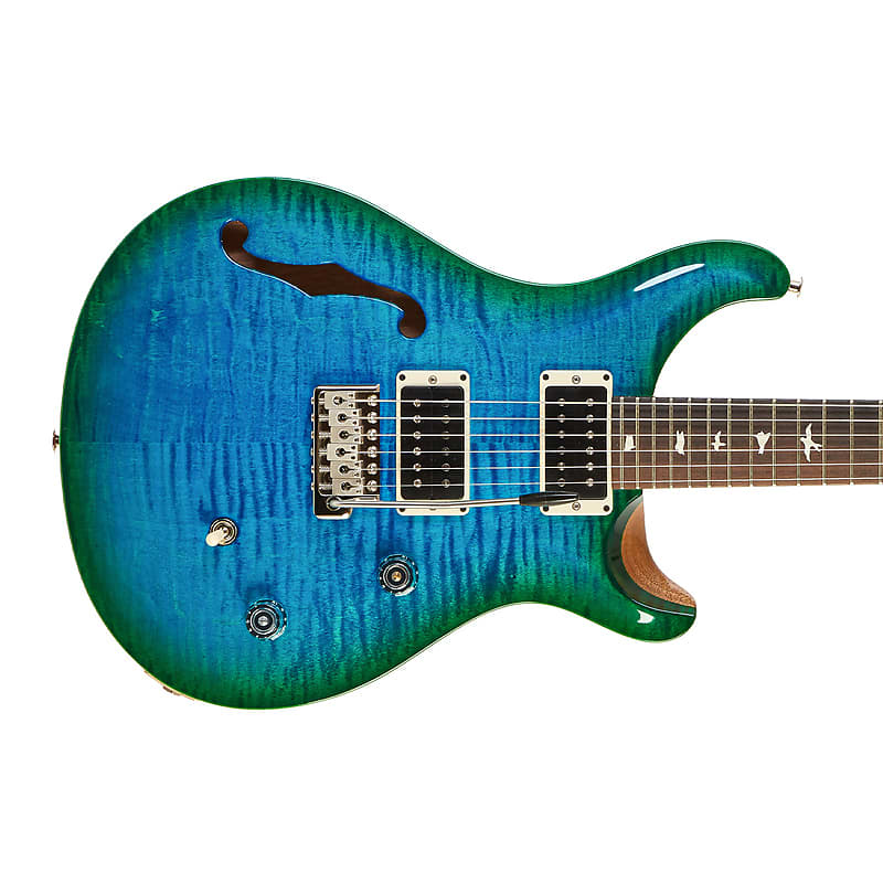 PRS Limited Edition CE24 Semi Hollow Custom Colour Blue Matteo Jadeburst  #0333977