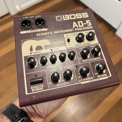 Reverb.com listing, price, conditions, and images for boss-ad-5-acoustic-instrument-processor