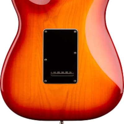 Fender Ultra Luxe Stratocaster. Maple Fingerboard, Plasma Red Burst image 3