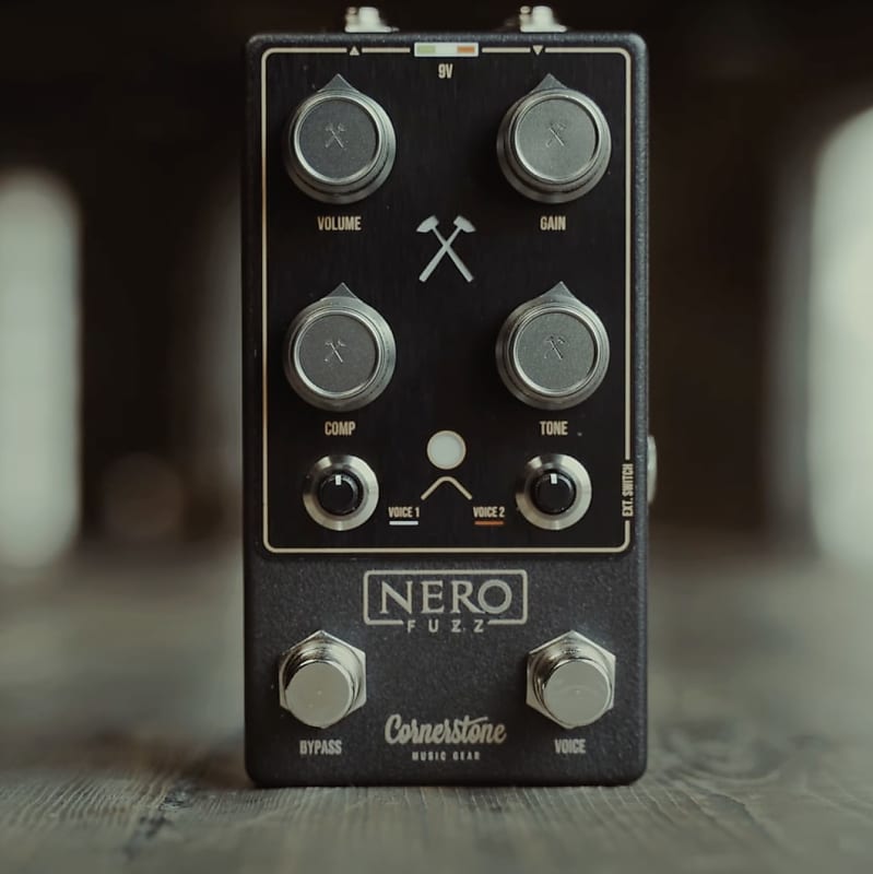 春夏新作モデル Cornerstone Overdrive Dumble SC Gladio Built-in + Fuzz NERO ギター