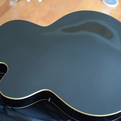 Open Box D'Angelico Premier EXL-1 Archtop, Black with Gig Bag image 11