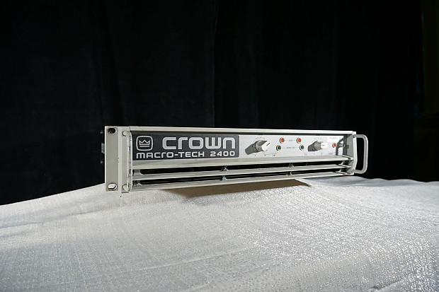 Crown Macro-Tech 2400 2-Channel Power Amplifier image 1