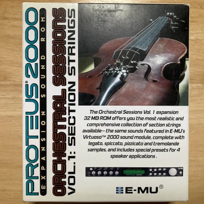 E-MU Systems Proteus 2000 Rackmount 128-Voice Sampler Module | Reverb