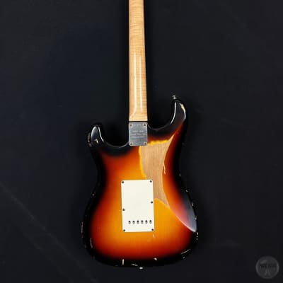 Fender Custom Shop MB Stratocaster "StarClub - No.1" from 2007 in sunburst with case image 2