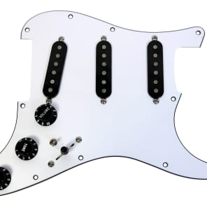 920D Custom Shop 15-11-13 Fender Custom Shop Texas Special Loaded Strat Pickguard w/ 7-Way Switching