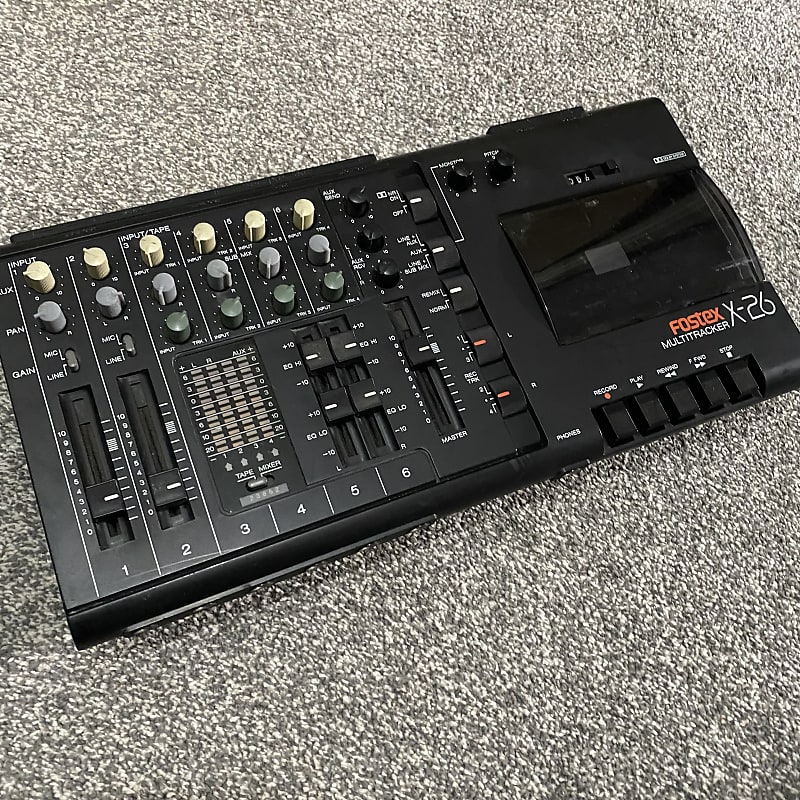 FOSTEX X26 vintage analog 4 track multitrack cassette Reverb UK