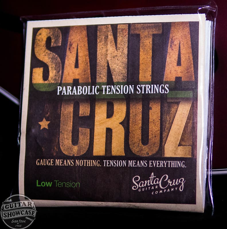 Santa Cruz Parabolic Tension Acoustic Guitar Strings Low Tension image 1