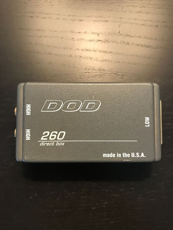 DOD Direct Box 260 Reverb
