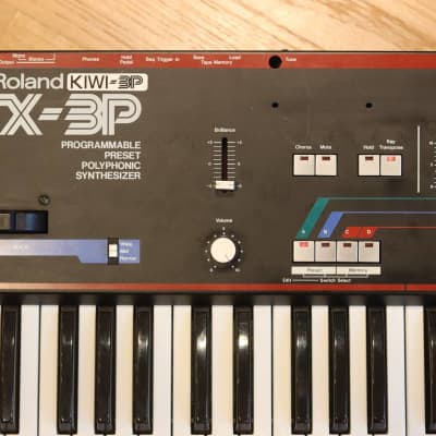 Roland JX-3P 61-Key Programmable Preset Polyphonic Synthesizer Kiwi 3p Upgrade with Kiwi Patch Edito image 7