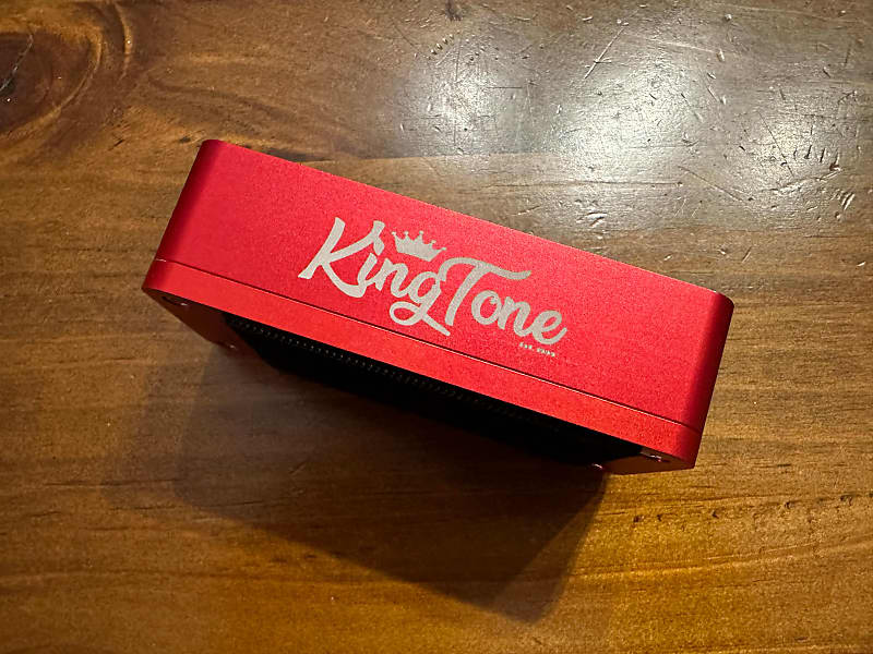 King Tone Guitar Battery Box 2020 Red Reverb