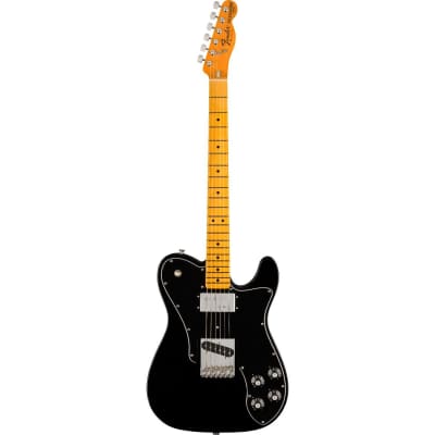 Fender American Vintage II 1977 Telecaster® Custom, Maple Fingerboard, Black image 1