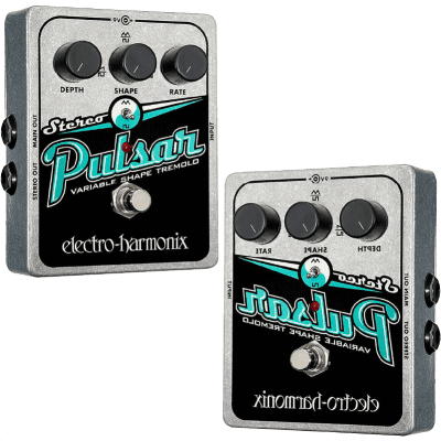 ギター LECTRO-HARMONIX  STEREO PULSAR Electro-Harmonix Stereo Pulsar Tremolo Pedal — David's