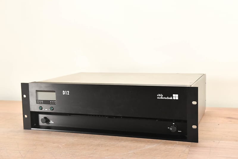 D&b Audiotechnik D12 Dual-Channel Power Amplifier (church | Reverb