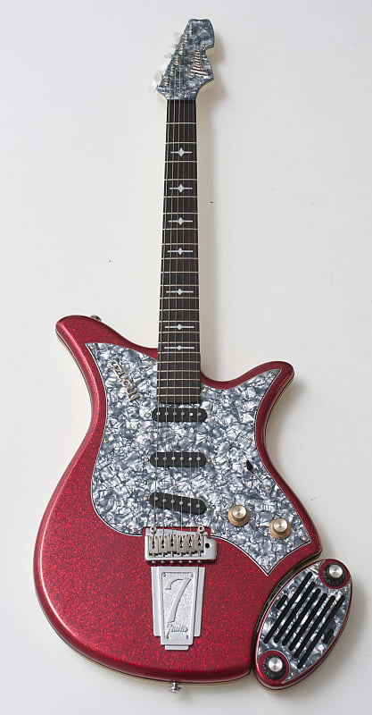 Italia Monza Red Sparkle w/ original Gigbag - Eko / Wandré