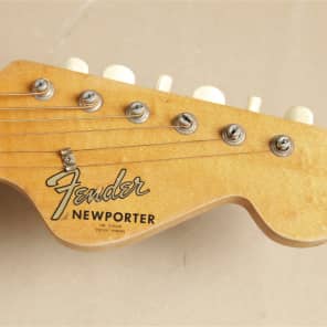 Vintage 1965 Fender Newporter Acoustic Guitar image 3