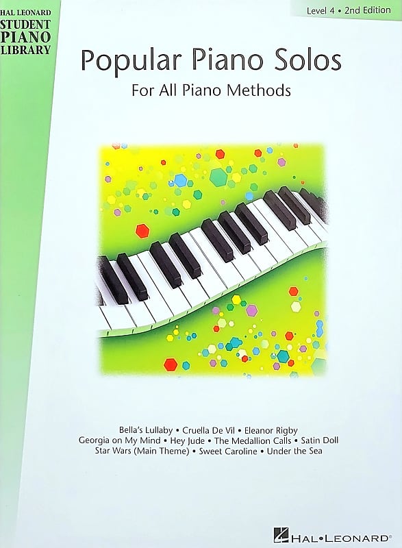 Hal Leonard Student Piano Library Popular Piano Solos for All | Reverb