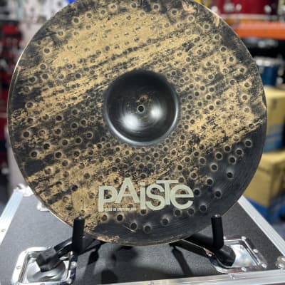 Paiste 20" Signature Carl Palmer Vir2osity Duo Ride Cymbal Traditional Bell/Edge, Raw Bow / Free Ship / Auth Dealer image 5