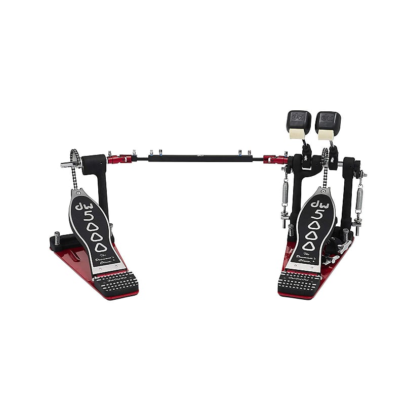 Drum Workshop DW 5000 Single Chain Double Pedal With Bag image 1