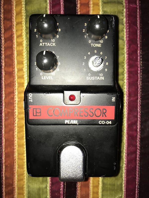ギターエフェクター：PEARL CO-04 COMPRESSOR Pearl CO-04 Compressor | Reverb