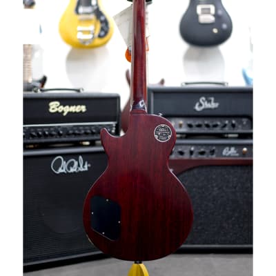 Immagine Gibson Custom 60th Anniversary Historic 1960 Les Paul Standard Reissue-V1 Deep Cherry Sunburst VOS - 7