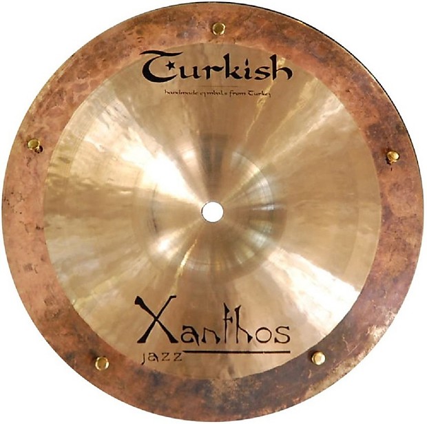 Turkish Cymbals 8" Jazz Series Xanthos Jazz Reverse Bell Sizzle Splash XJ-RSZSP8 image 1