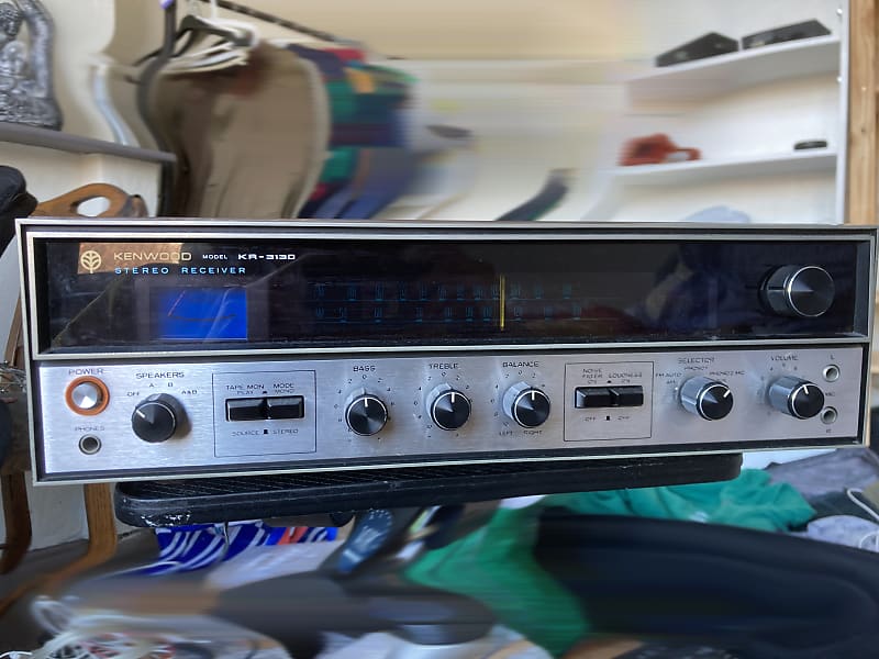 Kenwood KR-3130 Stereo Receiver Vintage 1973  			