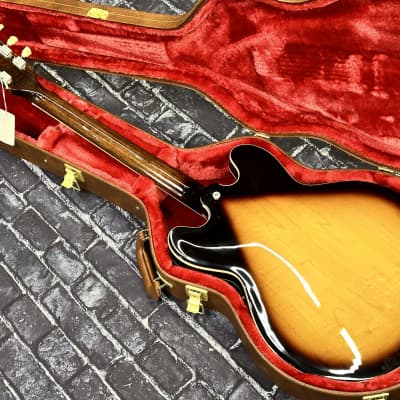Gibson ES-335 2023 Vintage Burst New Unplayed w/Case Auth Dlr 8lbs1oz #153 image 18