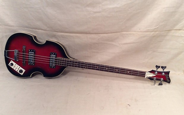 Vintage 1960's Made in Japan Ideal Violin Bass Guitar Project for  Repair-Restoration U Fix