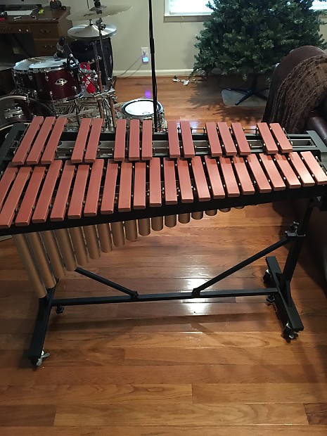 Ross R409 3 Octave Marimba Rosewood Black