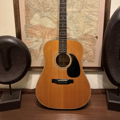 Vintage Sigma DM-5 - Dreadnought Mahogany Acoustic Guitar w/ Travel Case, Same Day QuikShip for sale