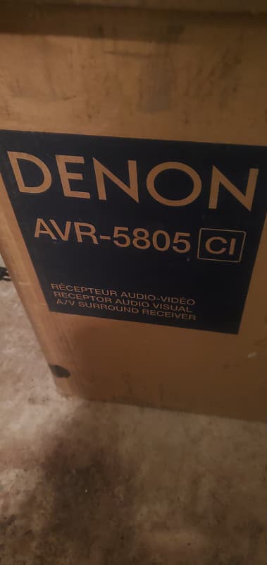Denon AVR-5805 AV Receiver Review