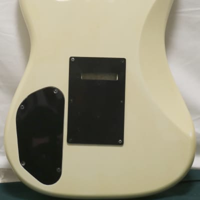Electric Guitar Body S-Style Stripped (body only) Off White image 3
