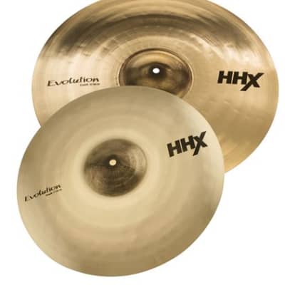 Sabian HHX Evolution Crash Cymbal Set - 17/19 inch