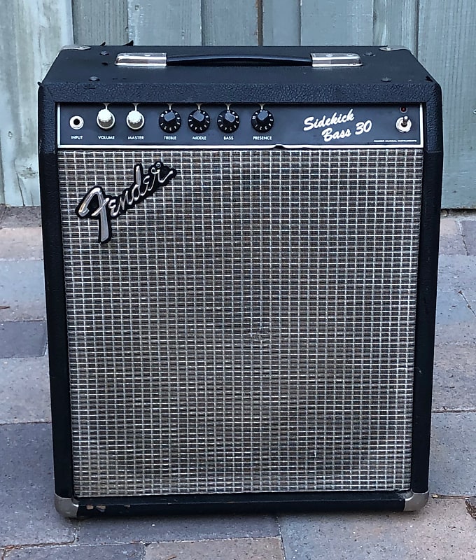 Fender Sidekick Bass 30 ベースアンプ Used Fender Sidekick Bass 30 Bass Combo Amp | Guitar Center