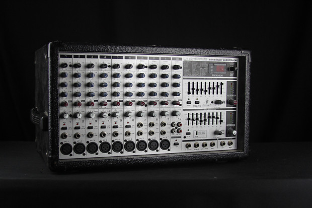 Behringer Europower PMX2000 2x250-Watt Stereo Powered Mixer